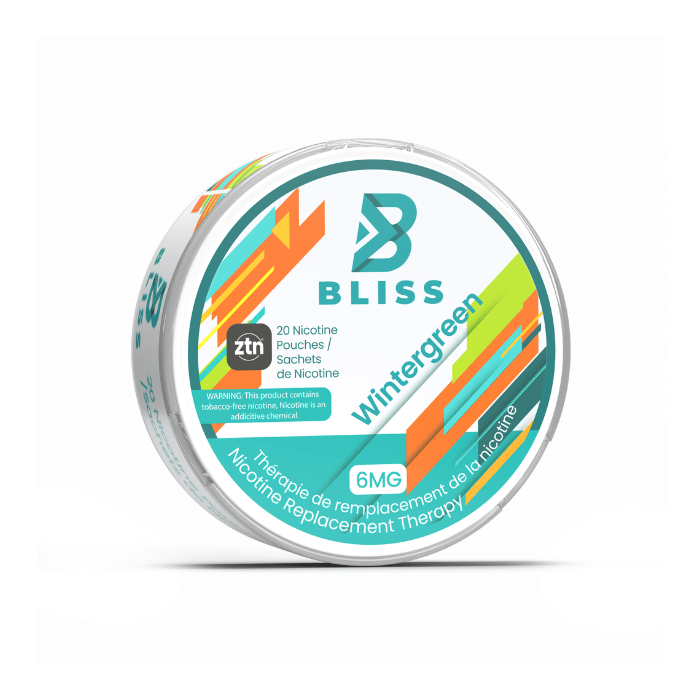 Bliss Wintergreen 6mg Nicotine Pouches