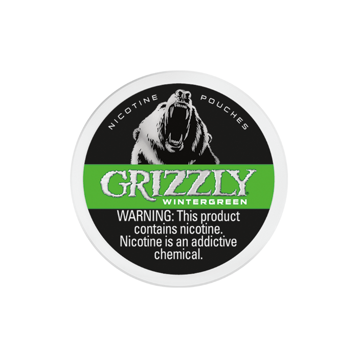 Grizzly Wintergreen 7mg Nicotine Pouches