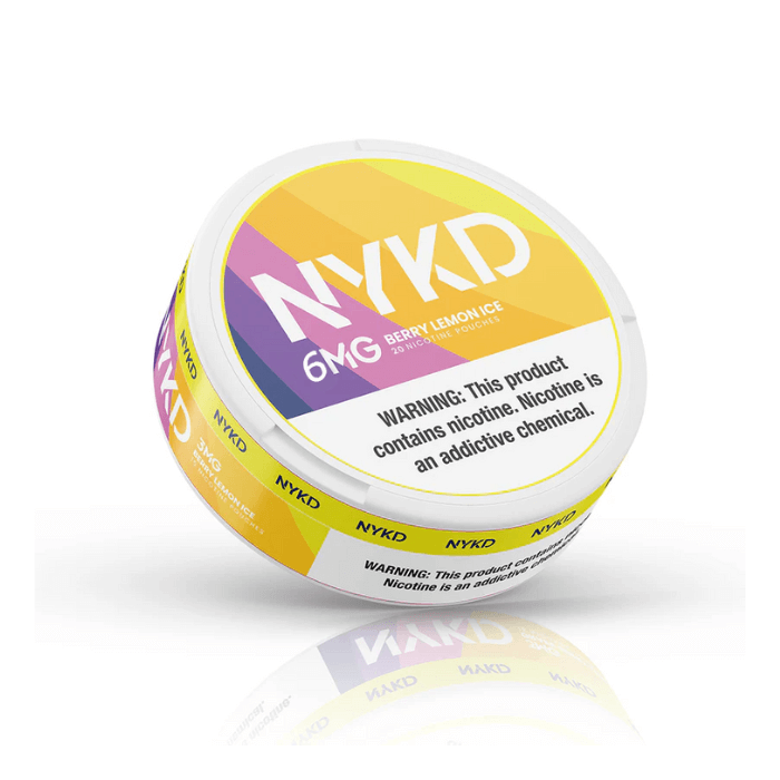 NYKD Berry Lemon Ice 6mg Nicotine Pouches