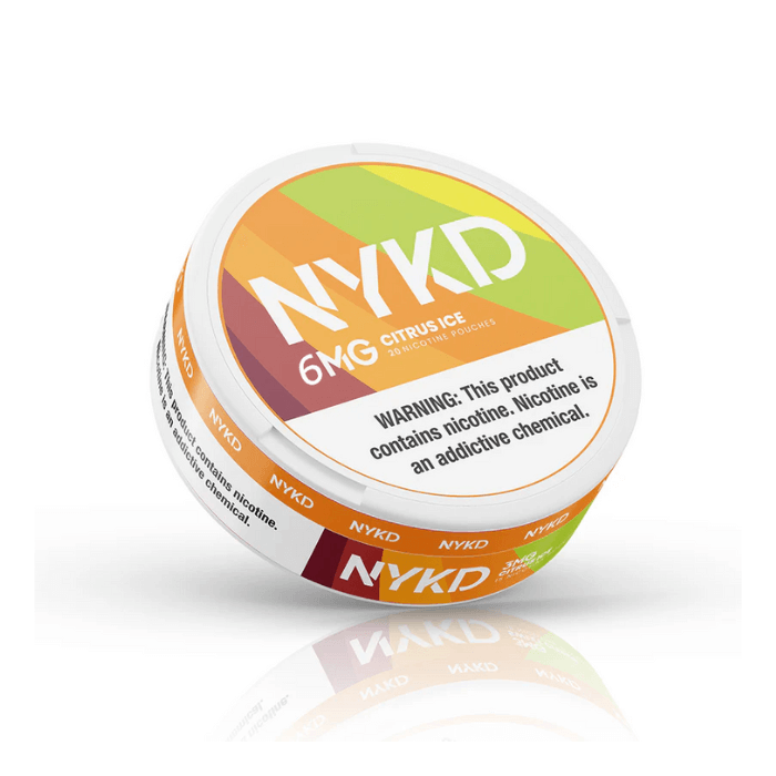 NYKD Citrus Ice 6mg Nicotine Pouches