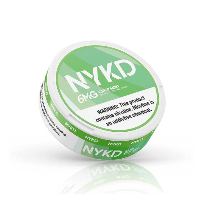 NYKD Crisp Mint 6mg Nicotine Pouches