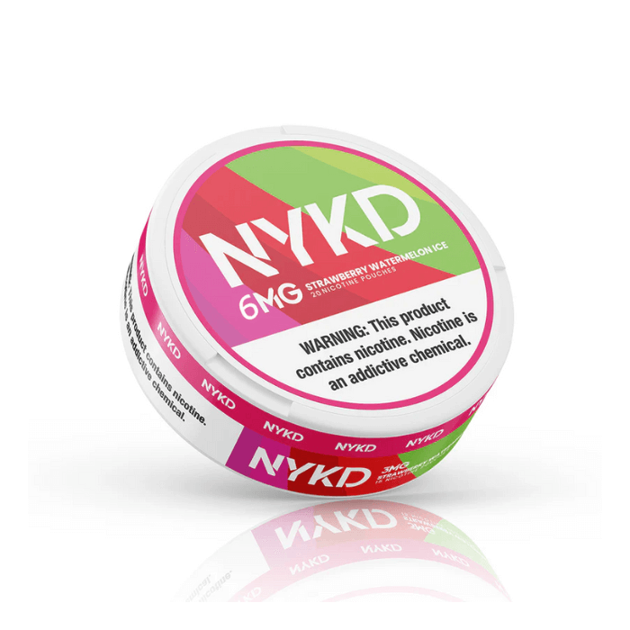 NYKD Strawberry Watermelon Ice 6mg Nicotine Pouches