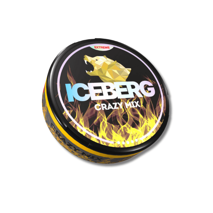 Buy Iceberg Extreme Crazy Mix 150mg Nicotine Pouches | NS4L