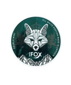 White Fox Double Mint 16mg Nicotine Pouches
