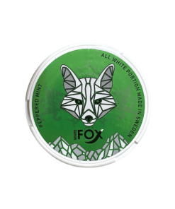White Fox Peppered Mint 16mg Nicotine Pouches
